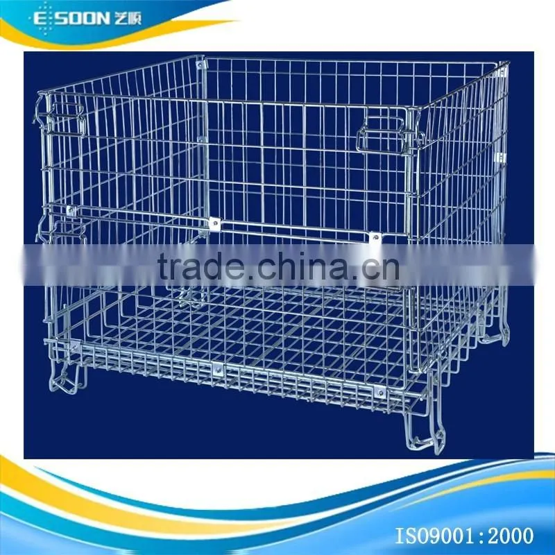 sheet metal pallet container