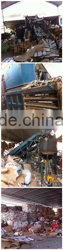 Wuxi cardboard baler horizontal baler automatic baler