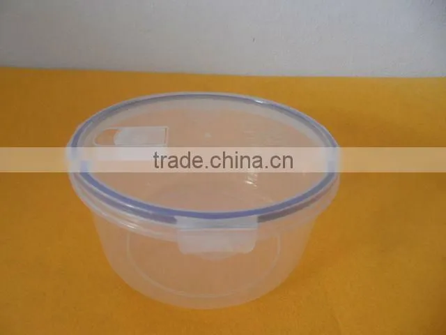 Transparent plastic box