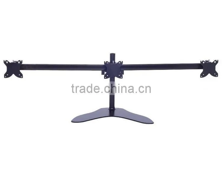 Metal Standard Aluminum Lcd Monitor Stand Desk Mount Triple Monitor Stand