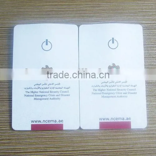2014 promotional gift custom credit card light