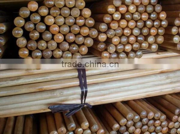 Cheap natural wooden broom stick