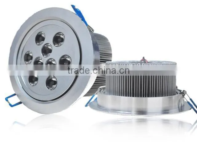 latest High Efficiency high brightness 9w LED DownLight