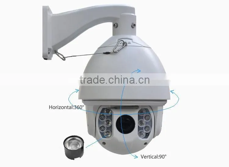 2016 Suntor Intelligent 22x 1080P Infrared Digital HD High Speed Dome IP IR Camera