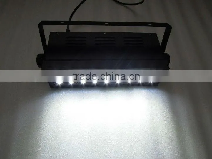 High brightness high power 18*3w LED cool white stage dj disco strobe light