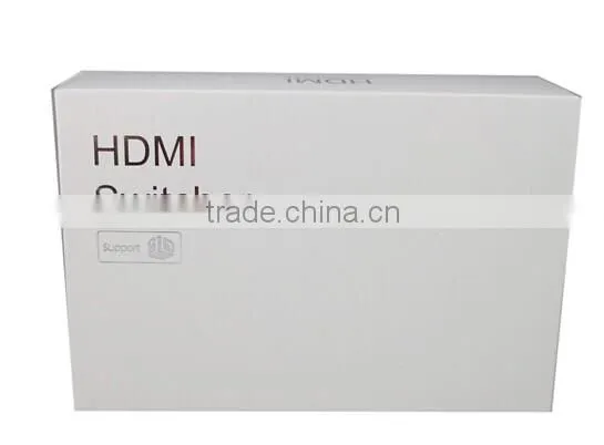 4x1hdmi switcher 4 out 1 in switch remote control support 1080P/3D