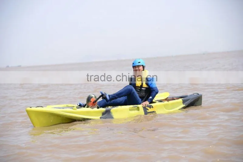 pedal drive kayayk with propeller high quality fast speed easy control