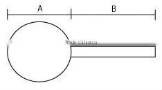 Noodle Strainer with Bamboo Handle Vertical 27cm