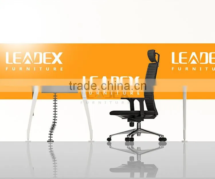 Made in china simple l shaped office desk