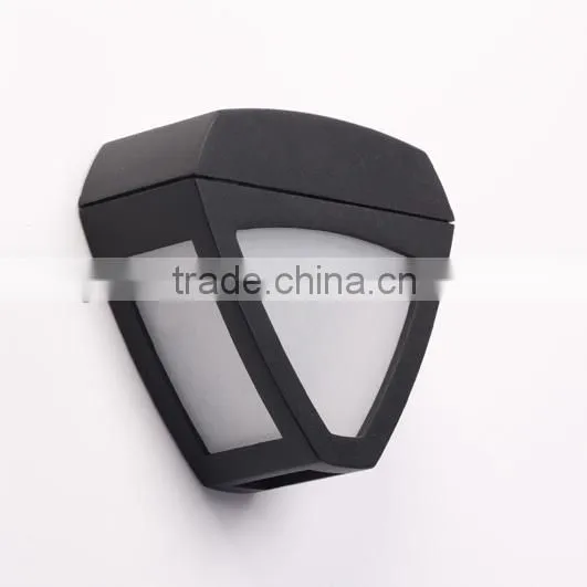 2 LED solar wall light wall mounted outdoor solar lights