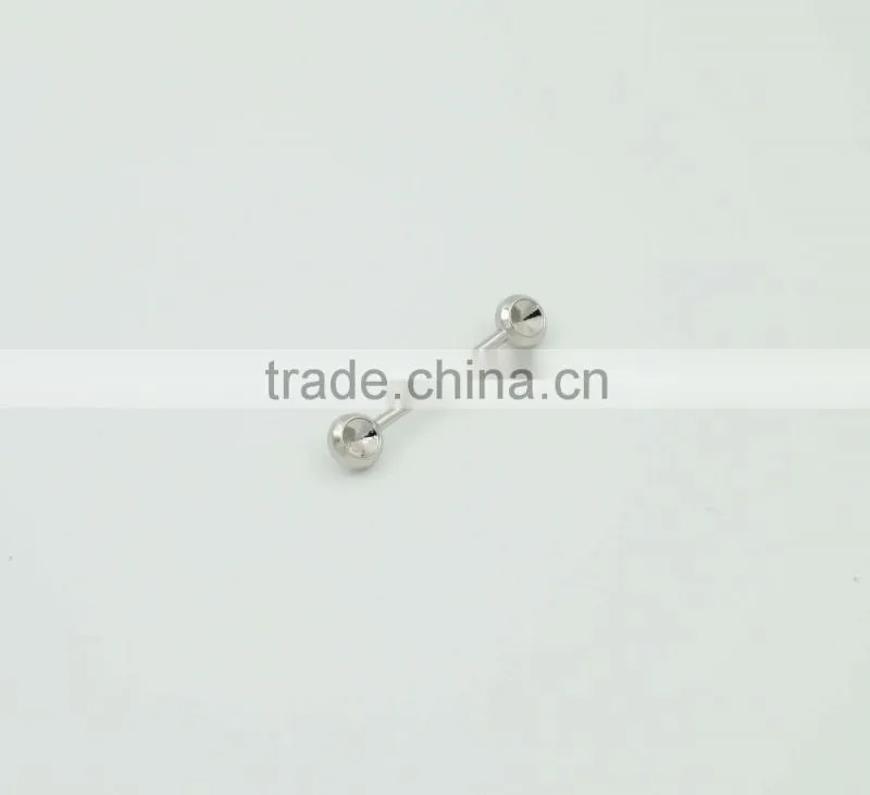 Custom Men's Sew-on Collar Lapel Pin Silver Colour Metal Brooches