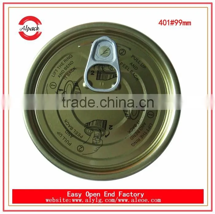 401#99mm metal can end easy open end