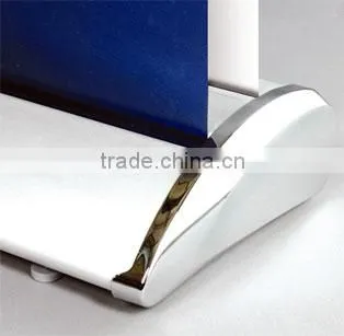 New style model 19 double sided roll up advertising stand, aluminum standing roll up display