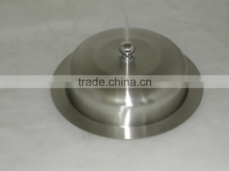 Stainless steel butter dish