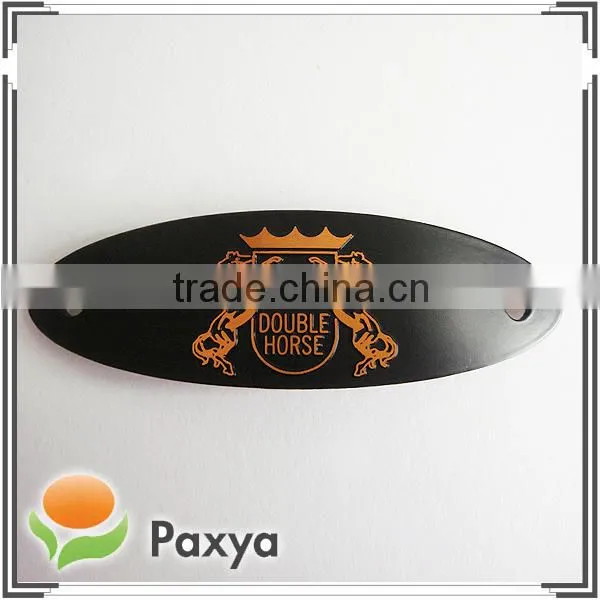 Aluminum cold extrusion metal sticker label