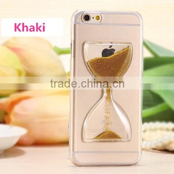 Fantastic Hourglass Design Colorful Clear PC Case for IPhone 6 /6s /6 plus