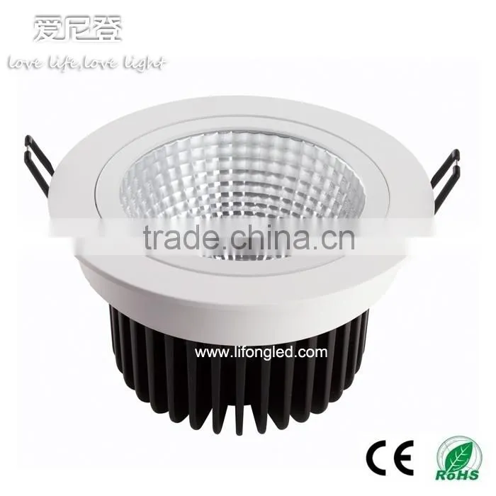 LIFONG Recessed LED Downlight COB 18W 20W 25W with Triac Dimming