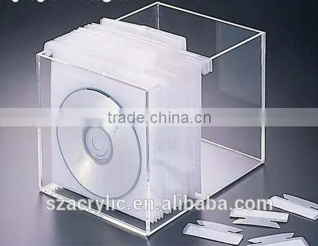 Acrylic CD box CD storage case