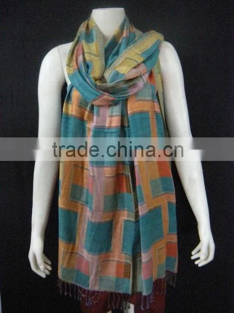 Designer silk viscose shawls/Scarves/2013