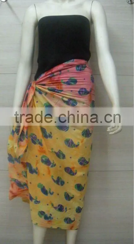 Cotton Flower Printed Scarfs/Scarves Design 2013