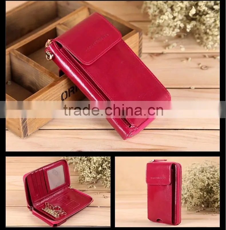 Promotional Leather Magic Key wallet Custom leather key holder car