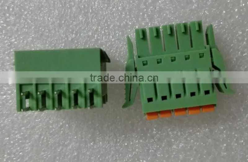 Pluggable PCB Terminal Blocks double row 3.5mm connector KF 2EDGKRG/KVG-3.5mm2x5P connector