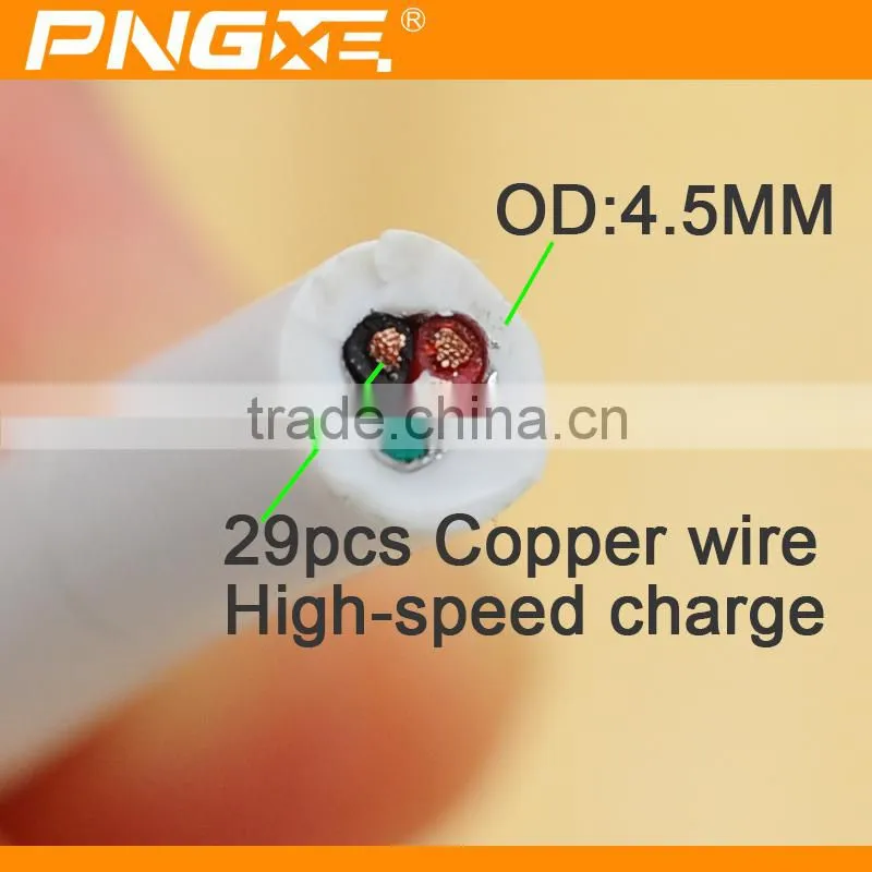 2015 New design high speed charging 3m sync data micro usb cable bulk for iphone 6 usb a cable