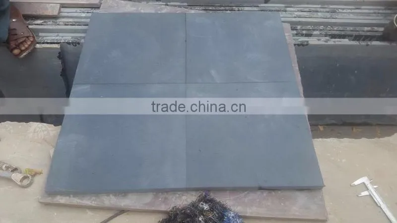 Flamed Black Basalt Tiles