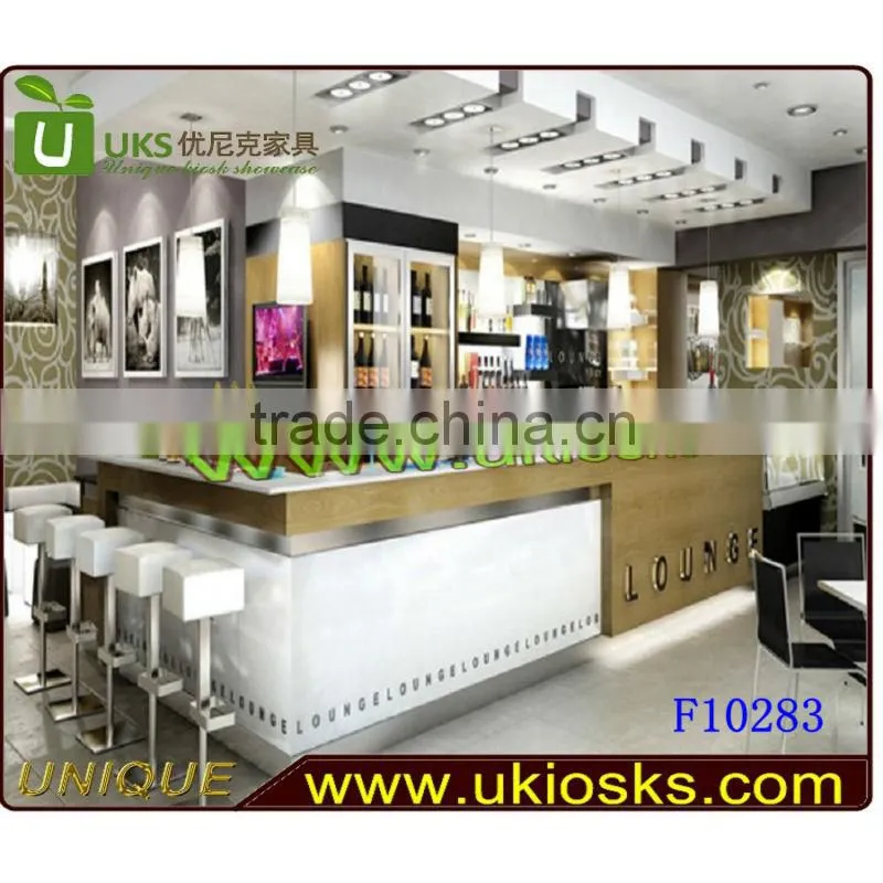 F10156-Food counters for coffee retailing, providing free design