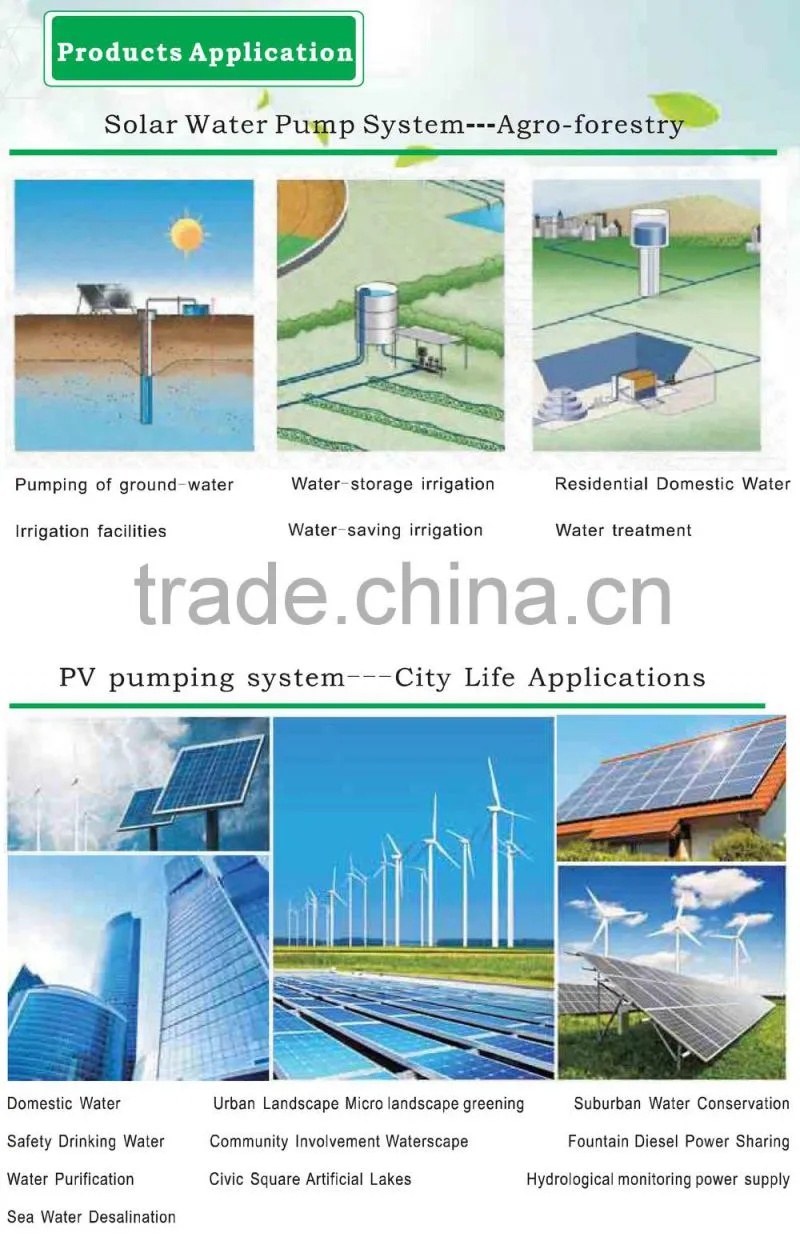 Pure Sine Wave Hybrid solar pumping inverter 1000w 2000w with MPPT, off grid