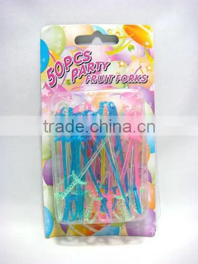 Party food picks/plastic fork