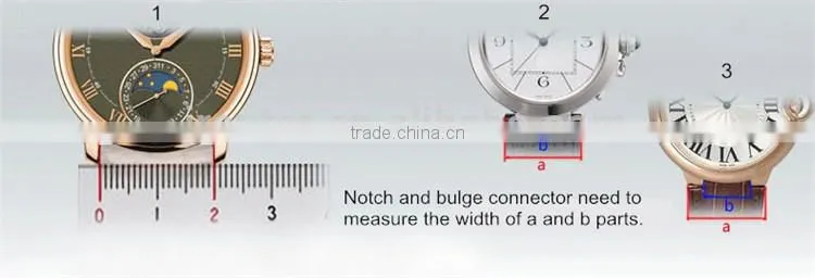 Luxury Exotic Leather Watch Band Genuine Leather Alligator Watch Band for iWatch
