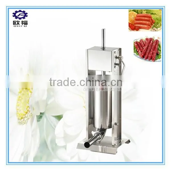 5lbs Clamp Stainless Steel sausage stuffer/sausage filler/manual sausage making machine