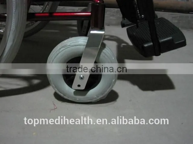 Ultra-low promotion price drop back handle aluminum wheelchair