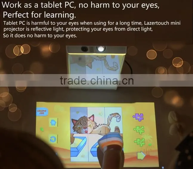 3D Lazertouch pick Mini Projector