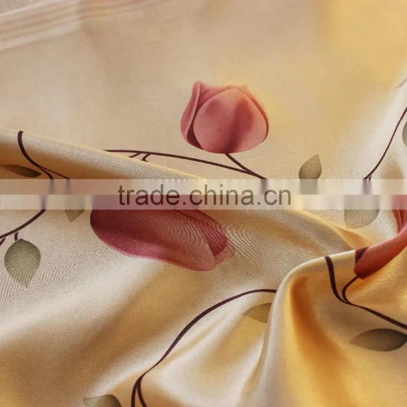 2016 summer color blackout curtain ,luxury polyester fabric twill for living room