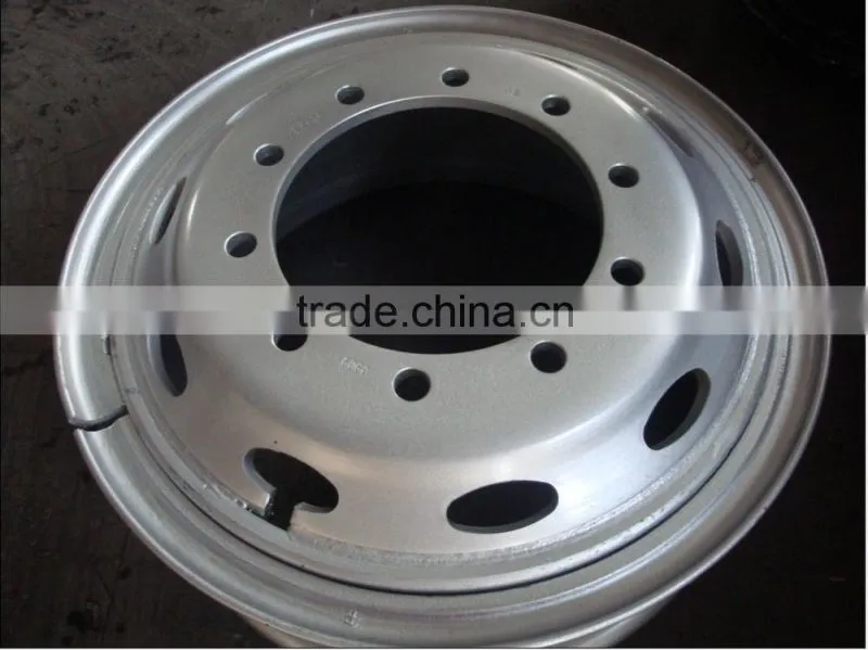 steel wheel rim for 10-16.5 12-16.5 tyre bobcat rim