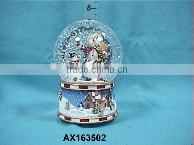 snowman crafts famous christmas themed resin europe snow globe