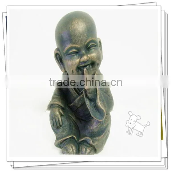 Shenzhen Resin Little Smiling Monk Craft
