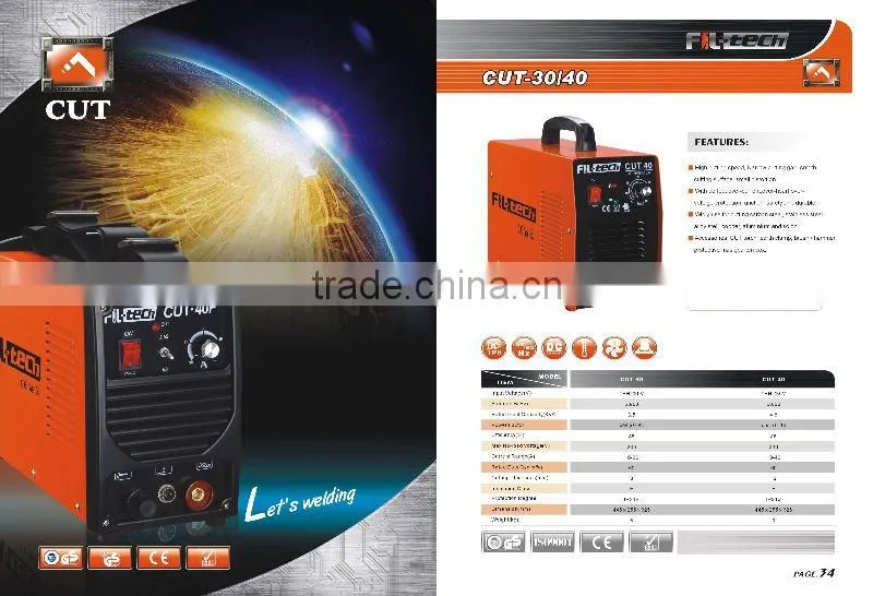 INVERTER AIR PLASMA WELDER CUT-40 CUT 30