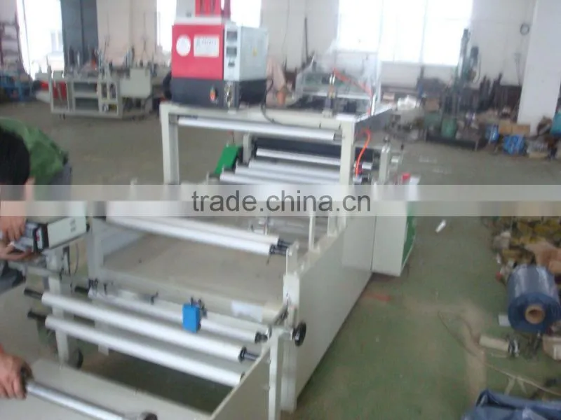 High speed side sealing thermal cutting bag making machine