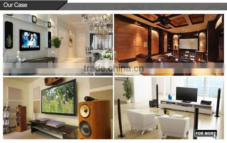 New fashionable av surround speaker 1 inch tweeter 4 inch mid bass dj bass dj ibastek speaker