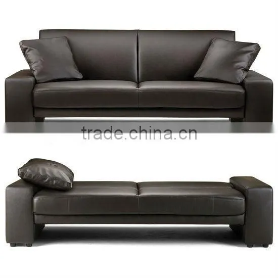 stylish functional leather sofa bed