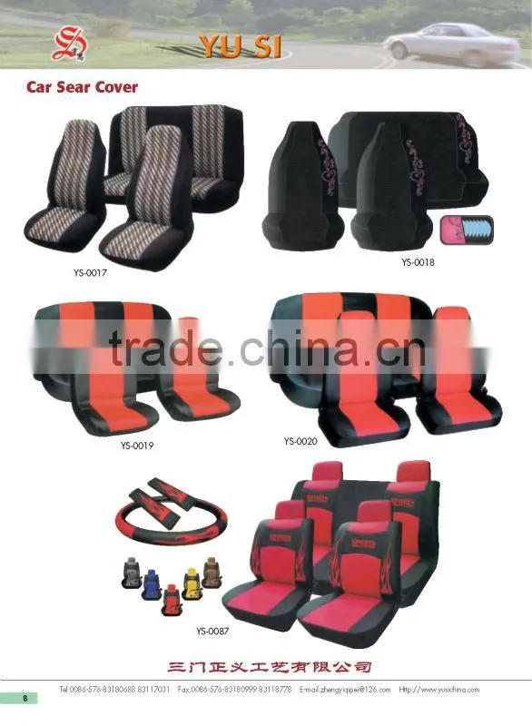 Pink Butterfly Design PU Steering Wheel Cover Car Steering Wheel Cover Various Matierals And Colors