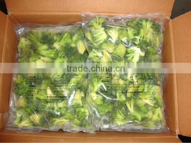 Grade A/B Frozen/IQF broccoli in 2015,chinese supplyier