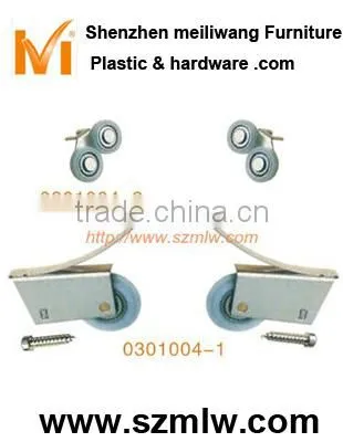 two way of wardrobe and cabinet sliding door fittings