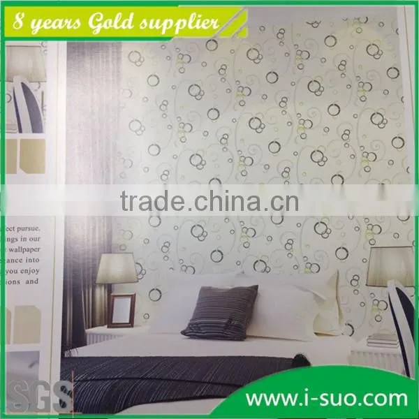 Cute bubble design patterns wallcovering with best prices