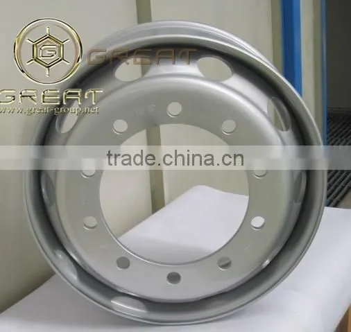 truck rim 22.5x11.75 tubeless wheel for truck