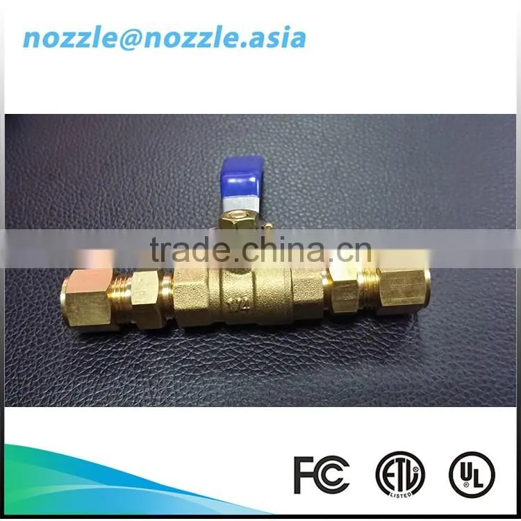 2016 Best Seller Amazon Double Brass Fogging Nozzles