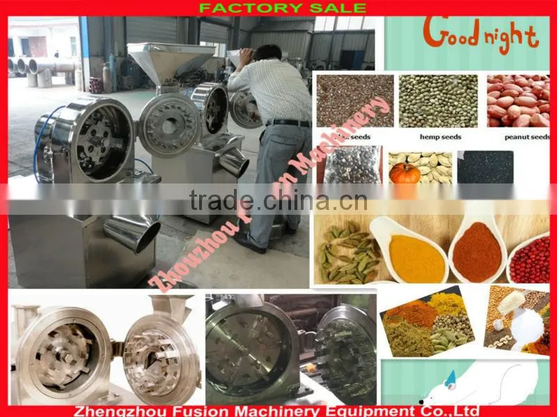 Newly design cocoa bean grinding machine/onion powder making machine